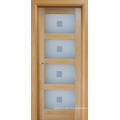 Plank / Cheshire Top Glass / Puerta de roble blanco esmaltado